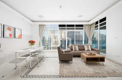 Apartment - 2 Bedrooms - 3 Bathrooms for rent in Opal Tower Marina - Dubai Marina - Dubai