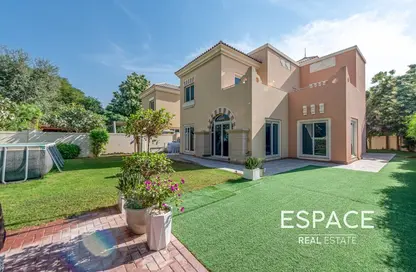 Outdoor House image for: Villa - 4 Bedrooms - 4 Bathrooms for rent in Esmeralda - Victory Heights - Dubai Sports City - Dubai, Image 1
