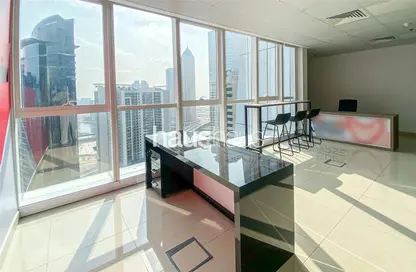 Living Room image for: Office Space - Studio for rent in The Exchange - Business Bay - Dubai, Image 1