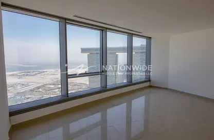 Empty Room image for: Apartment - 1 Bedroom - 2 Bathrooms for sale in Sky Tower - Shams Abu Dhabi - Al Reem Island - Abu Dhabi, Image 1
