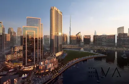 شقة - 2 غرف نوم - 2 حمامات للبيع في بنينسولا ثري - بنينسولا - الخليج التجاري - دبي