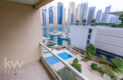 Apartment - 2 Bedrooms - 3 Bathrooms for rent in Marina Sail - Dubai Marina - Dubai