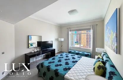 Apartment - 1 Bedroom - 2 Bathrooms for rent in Al Das - Shoreline Apartments - Palm Jumeirah - Dubai