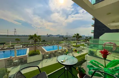 Apartment - Studio - 1 Bathroom for rent in AZIZI Riviera 46 - AZIZI Riviera - Meydan One - Meydan - Dubai