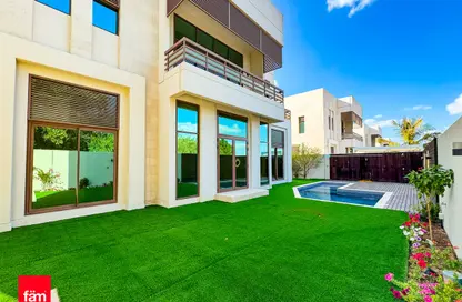 Terrace image for: Villa - 5 Bedrooms - 7 Bathrooms for rent in Millennium Estates - Meydan Gated Community - Meydan - Dubai, Image 1