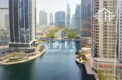 مكتب - استوديو - 1 حمام للبيع في وان ليك بلازا - (JLT) مجمع T - أبراج بحيرة الجميرا - دبي