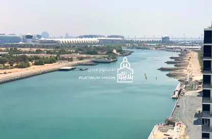 Apartment - Studio - 1 Bathroom for rent in Waters Edge - Yas Island - Abu Dhabi