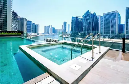 شقة - 1 حمام للايجار في 15 Northside - Tower 1 - 15 نورث سايد - الخليج التجاري - دبي