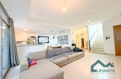 Townhouse - Studio - 4 Bathrooms for rent in Hayat Townhouses - Town Square - Dubai