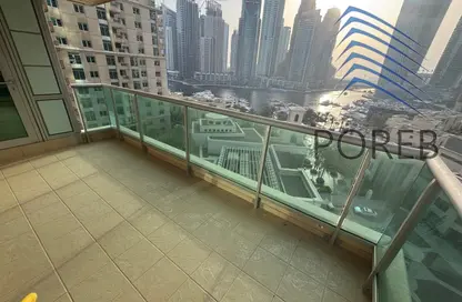 Apartment - 2 Bedrooms - 2 Bathrooms for rent in Al Mesk Tower - Emaar 6 Towers - Dubai Marina - Dubai