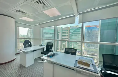 Office Space - Studio - 2 Bathrooms for rent in Madinat Zayed Tower - Muroor Area - Abu Dhabi