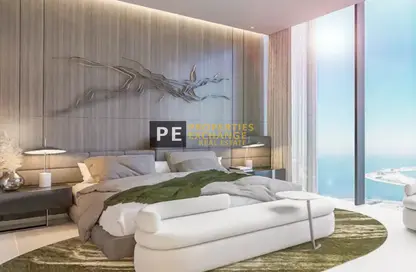 Apartment - 2 Bedrooms - 3 Bathrooms for sale in Al Habtoor Tower - Dubai Marina - Dubai