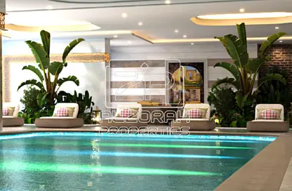 Apartment - 3 Bedrooms - 4 Bathrooms for sale in Faradis Tower - Al Mamzar - Sharjah - Sharjah