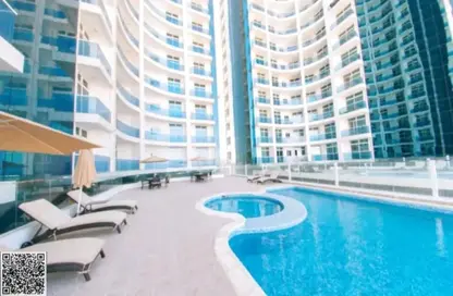 Apartment - 2 Bedrooms - 2 Bathrooms for rent in Oasis Tower - Al Rashidiya 1 - Al Rashidiya - Ajman