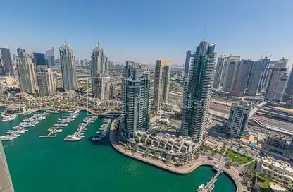 Water View image for: Apartment - 4 Bedrooms - 4 Bathrooms for sale in LIV Marina - Dubai Marina - Dubai, Image 1