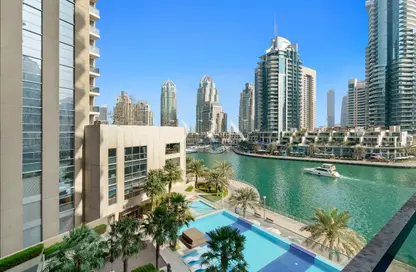 Apartment - 1 Bedroom - 2 Bathrooms for rent in No.9 - Dubai Marina - Dubai