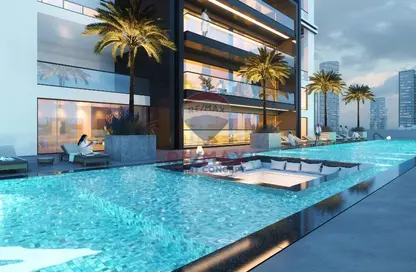 Pool image for: Apartment - 2 Bedrooms - 3 Bathrooms for sale in Binghatti Gardenia - Jumeirah Village Circle - Dubai, Image 1