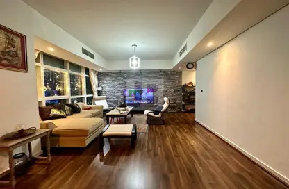 Living Room image for: Apartment - 2 Bedrooms - 2 Bathrooms for sale in Ocean Terrace - Marina Square - Al Reem Island - Abu Dhabi, Image 1