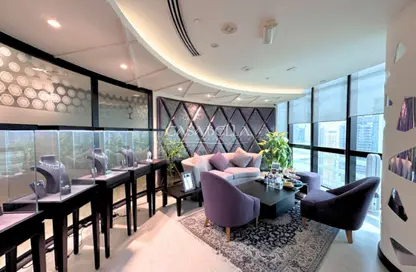 Office Space - Studio - 1 Bathroom for rent in Almas Tower - Lake Almas East - Jumeirah Lake Towers - Dubai