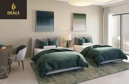 Apartment - 1 Bedroom - 2 Bathrooms for sale in Ajman Pearl Towers - Ajman Downtown - Ajman