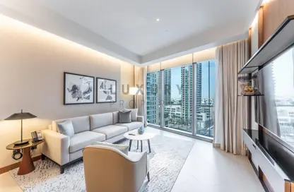 شقة - 2 غرف نوم - 2 حمامات للايجار في العنوان رزيدنسز برج الأوبرا دبي 1 - ذو ادراس ريزيدنس دبي أوبرا - دبي وسط المدينة - دبي