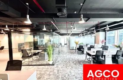 Office Space - Studio - 1 Bathroom for rent in Bay Square Building 13 - Bay Square - Business Bay - Dubai