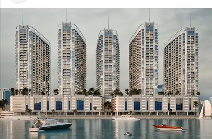 Apartment - 1 Bedroom - 2 Bathrooms for sale in Ajman Creek Towers - Al Rashidiya 1 - Al Rashidiya - Ajman