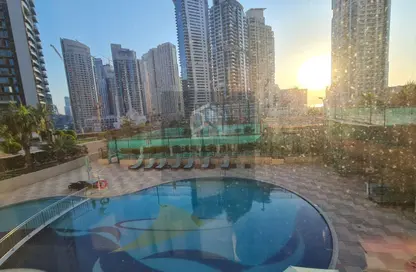 Apartment - 3 Bedrooms - 4 Bathrooms for rent in Marina Terrace - Dubai Marina - Dubai