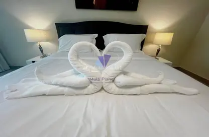 شقة - 2 غرف نوم - 2 حمامات للايجار في كابيتال بلازا A - كابيتال بلازا - شارع الكورنيش - أبوظبي