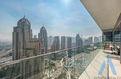 شقة - 2 غرف نوم - 2 حمامات للايجار في بوابة المارينا 1 - مارينا جيت - دبي مارينا - دبي