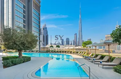 Apartment - 1 Bedroom - 1 Bathroom for rent in Vida Dubai Mall Tower 1 - Vida Residences Dubai Mall - Downtown Dubai - Dubai