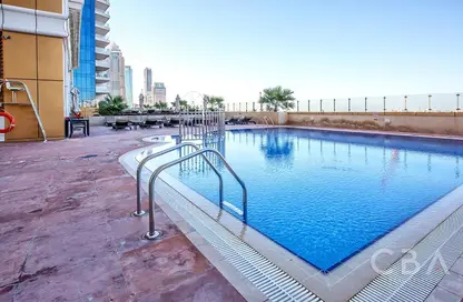 Apartment - 1 Bedroom - 2 Bathrooms for rent in Elite Residence - Dubai Marina - Dubai