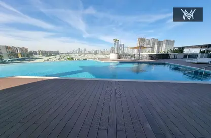 Pool image for: Apartment - 1 Bedroom - 2 Bathrooms for sale in Waves Grande - Sobha Hartland - Mohammed Bin Rashid City - Dubai, Image 1