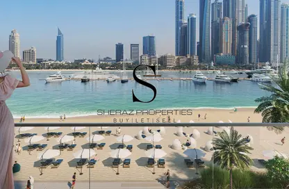 Apartment - 4 Bedrooms - 3 Bathrooms for sale in Palace Beach Residence - EMAAR Beachfront - Dubai Harbour - Dubai