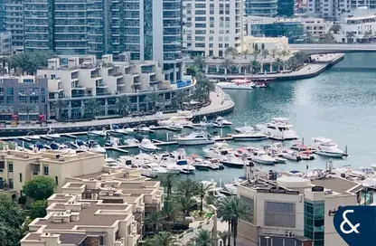 Apartment - 2 Bedrooms - 2 Bathrooms for rent in MAG 218 - Dubai Marina - Dubai