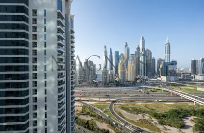 شقة - غرفة نوم - 2 حمامات للايجار في خور الجميرا 1 - (JLT) مجمع X - أبراج بحيرة الجميرا - دبي