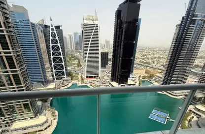 شقة - غرفة نوم - 2 حمامات للايجار في ليك تيراس - (JLT) مجمع D - أبراج بحيرة الجميرا - دبي