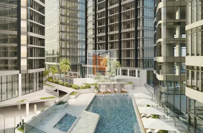 Pool image for: Apartment - 2 Bedrooms - 3 Bathrooms for sale in Radiant Square - City Of Lights - Al Reem Island - Abu Dhabi, Image 1
