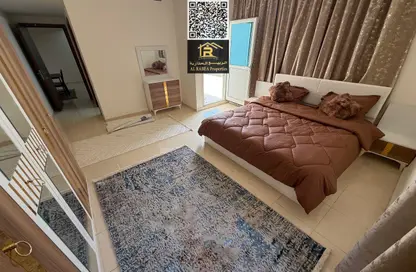 Apartment - 1 Bedroom - 2 Bathrooms for rent in Orient Tower 1 - Orient Towers - Al Bustan - Ajman