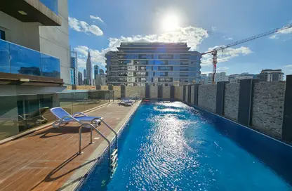 Apartment - 1 Bedroom - 2 Bathrooms for rent in Jumeirah Garden City - Al Satwa - Dubai
