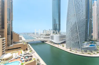 Apartment - 2 Bedrooms - 3 Bathrooms for sale in Iris Blue - Dubai Marina - Dubai