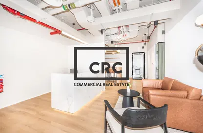 Office Space - Studio - 1 Bathroom for rent in Burj Al Salam - Sheikh Zayed Road - Dubai