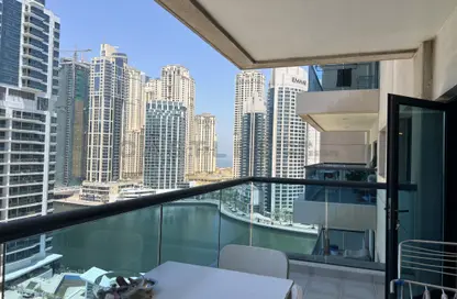Apartment - 1 Bedroom - 2 Bathrooms for sale in Time Place Tower - Dubai Marina - Dubai