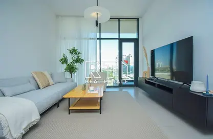 Living Room image for: Apartment - 1 Bedroom - 2 Bathrooms for rent in Prive Residence - Dubai Hills Estate - Dubai, Image 1