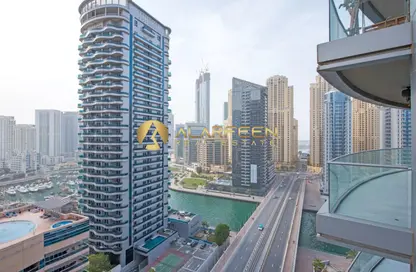 شقة - 2 غرف نوم - 3 حمامات للايجار في A - برج الأمواج - برج الأمواج - دبي مارينا - دبي