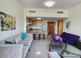 Living / Dining Room image for: Apartment - 1 bedroom - 2 bathrooms for rent in Suburbia Tower 1 - Suburbia - Downtown Jebel Ali - Dubai, Image 1