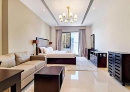 Room / Bedroom image for: Studio - 1 bathroom for sale in Elite Downtown Residence - Downtown Dubai - Dubai, Image 1