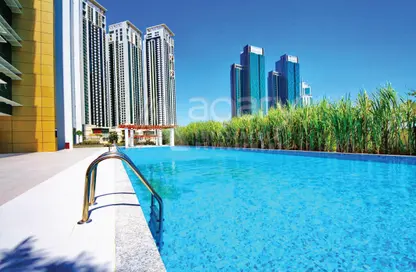 Apartment - 2 Bedrooms - 4 Bathrooms for rent in Ocean Terrace - Marina Square - Al Reem Island - Abu Dhabi