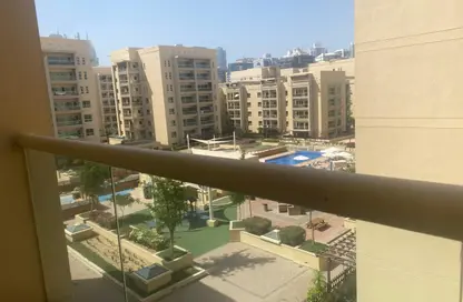 شقة - غرفة نوم - 1 حمام للايجار في الأرتا 4 - الأرتا - جرينز - دبي