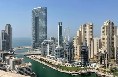 Apartment - 2 Bedrooms - 3 Bathrooms for sale in Manchester Tower - Dubai Marina - Dubai